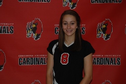 Ashley Hart had a great game for the Lady Cardinals.