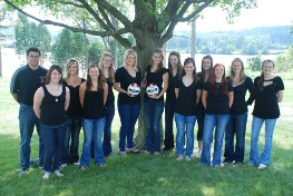 CUAA 2010 Volleyball Team