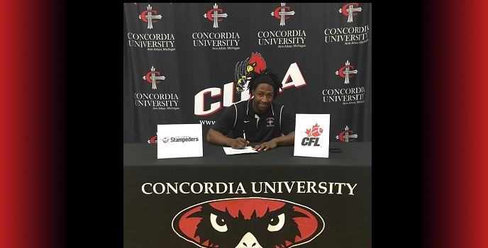 Takari Johnson Signs First Professional Contract