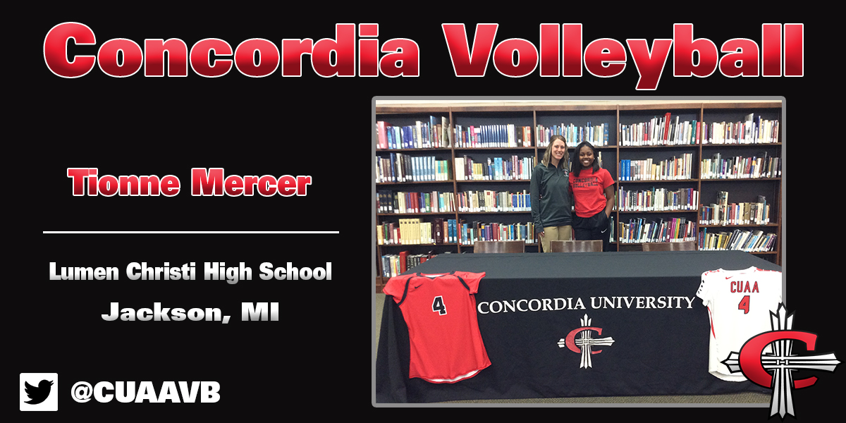 Volleyball announces the signing of Tionne Mercer