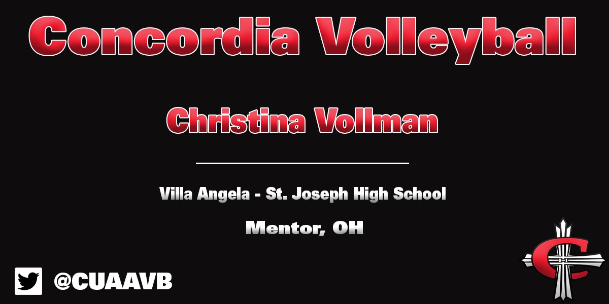 Volleyball signs Christina Vollman to 2018 recruiting class