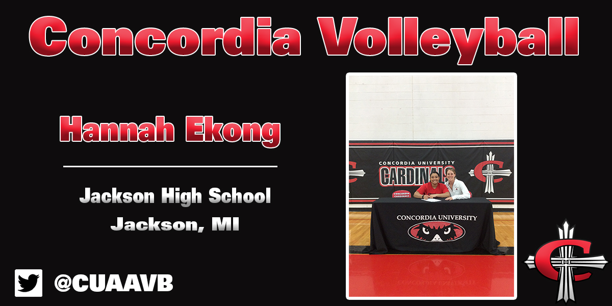 Volleyball announces the signing of Hannah Ekong