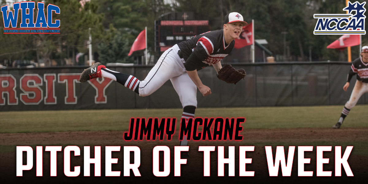 McKane named WHAC Pitcher of the Week