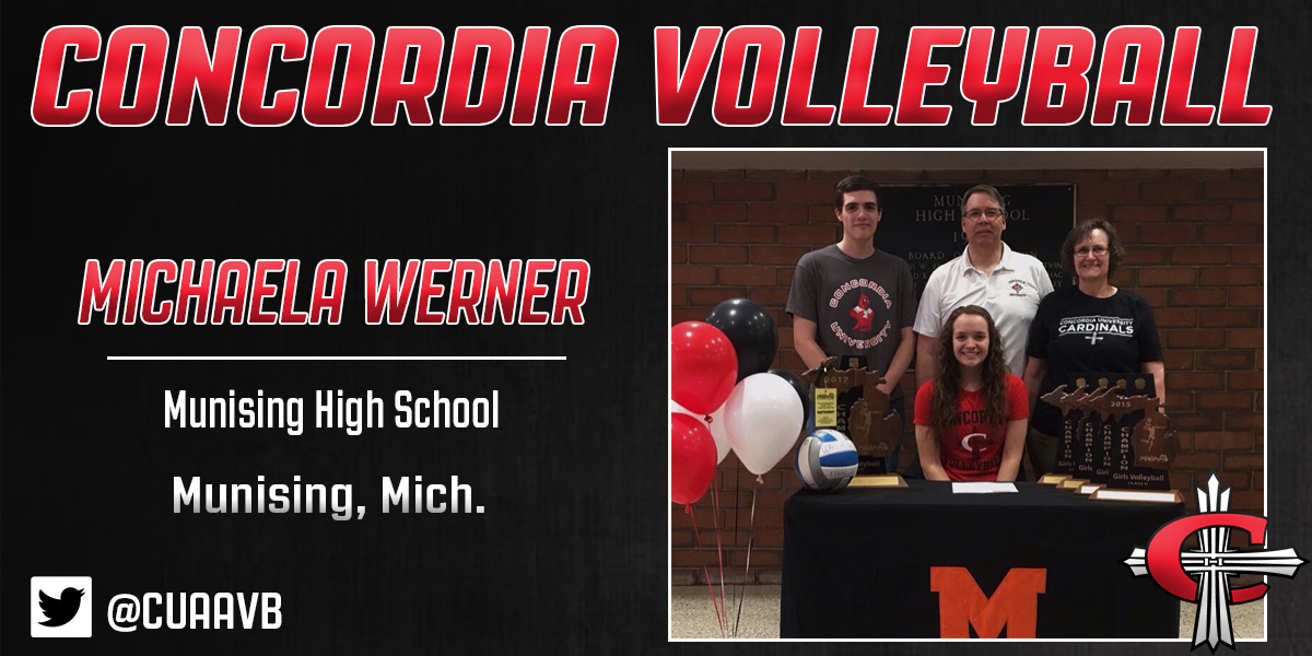 Volleyball announces the signing of Michaela Werner