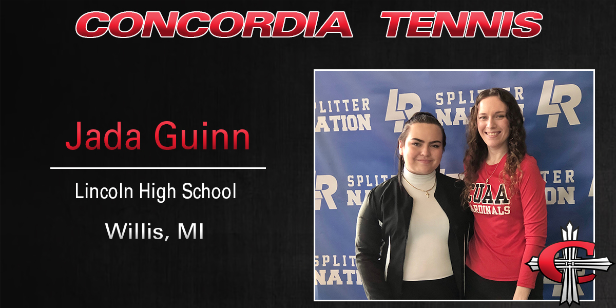 Jada Guinn signs with Cardinal tennis