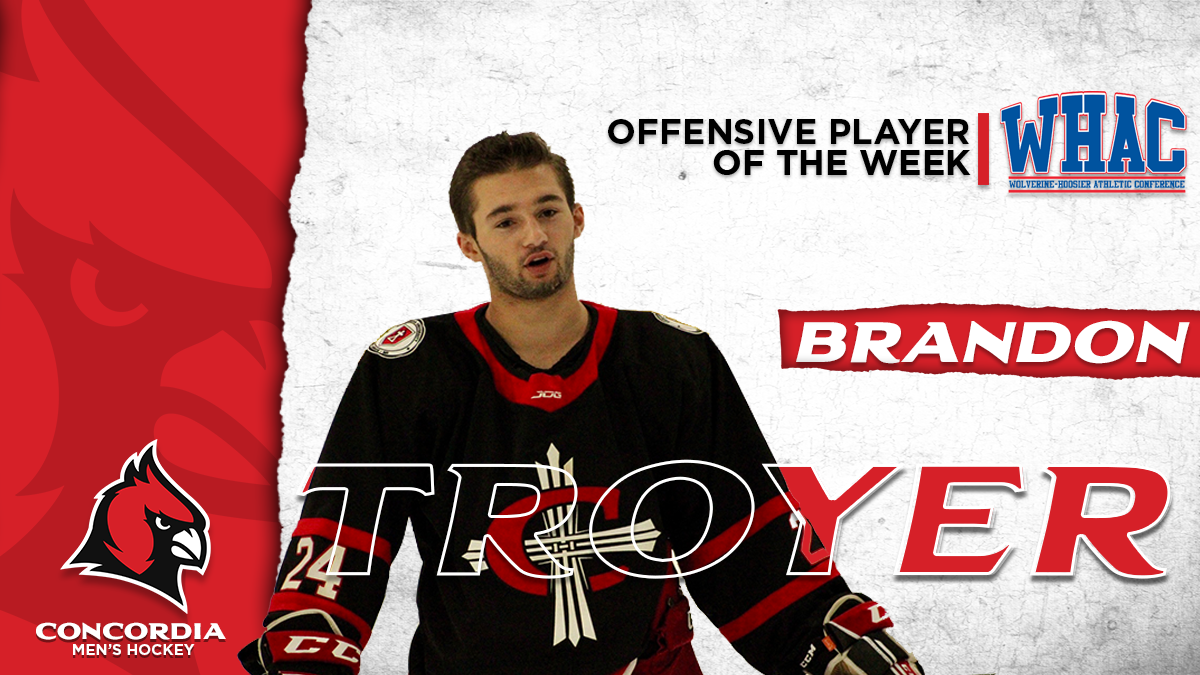 Troyer nabs WHAC Player of the Week
