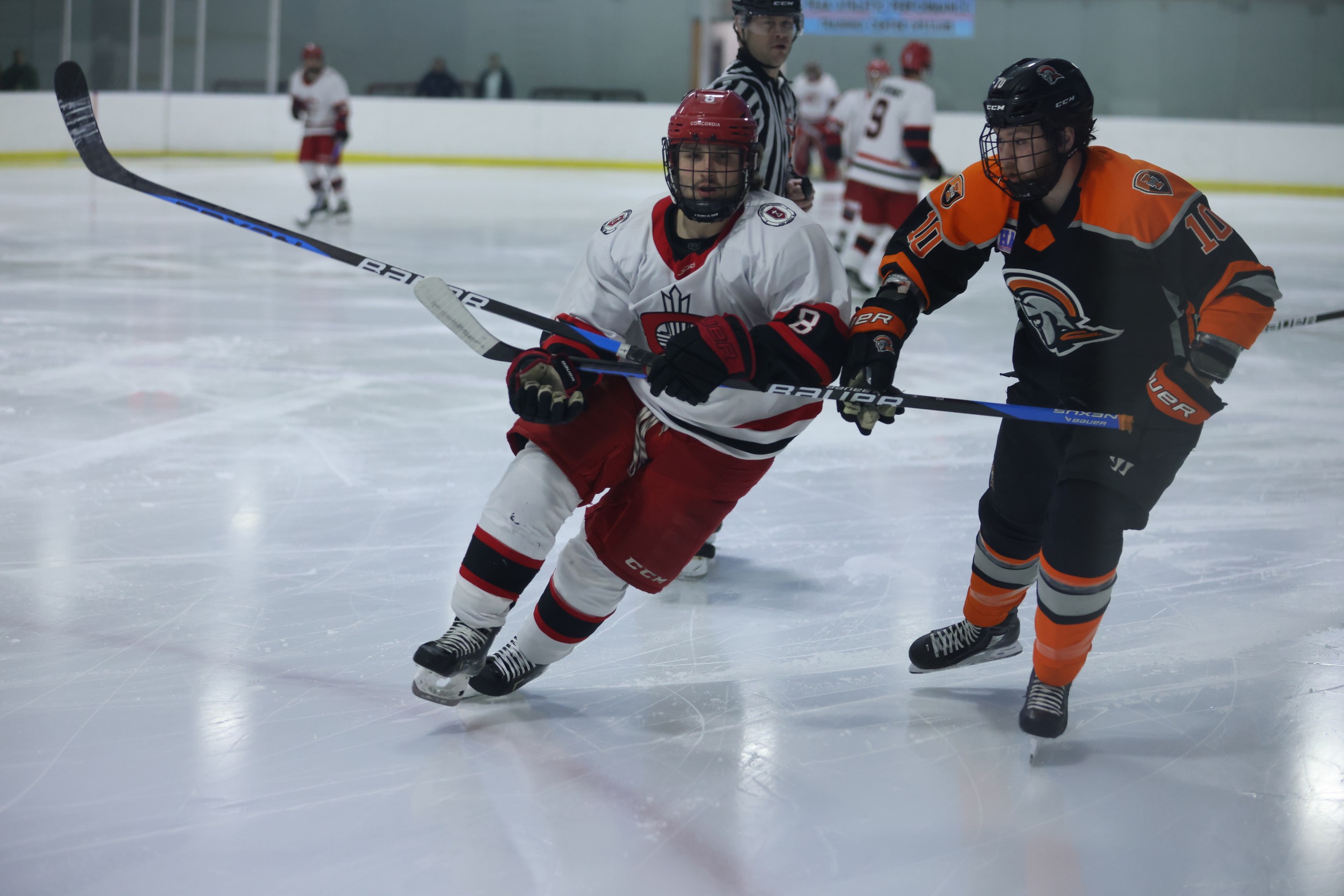 Men's Hockey comes up short in shootout at Aquinas