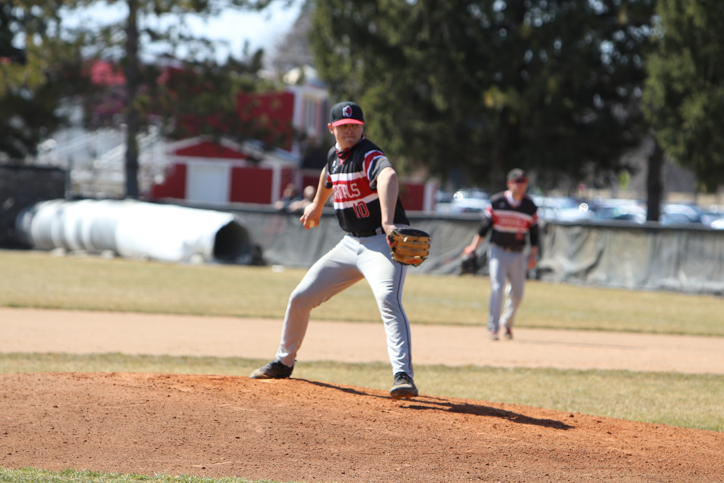 Jacob Henry earned the win in game one with 5IP and 7 Ks