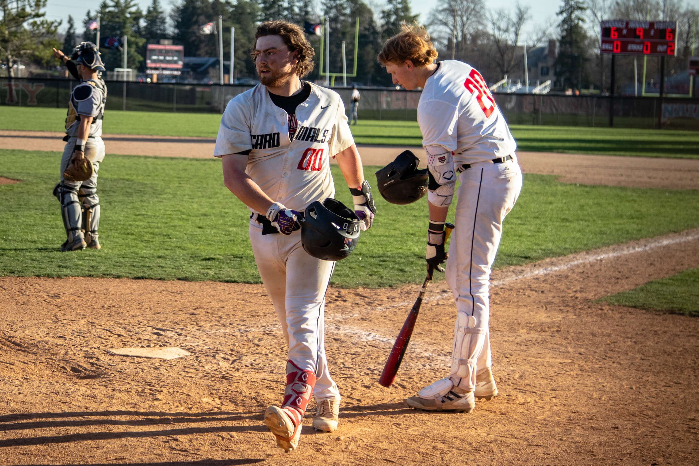 Baseball sweeps Grace Christian on Senior Day