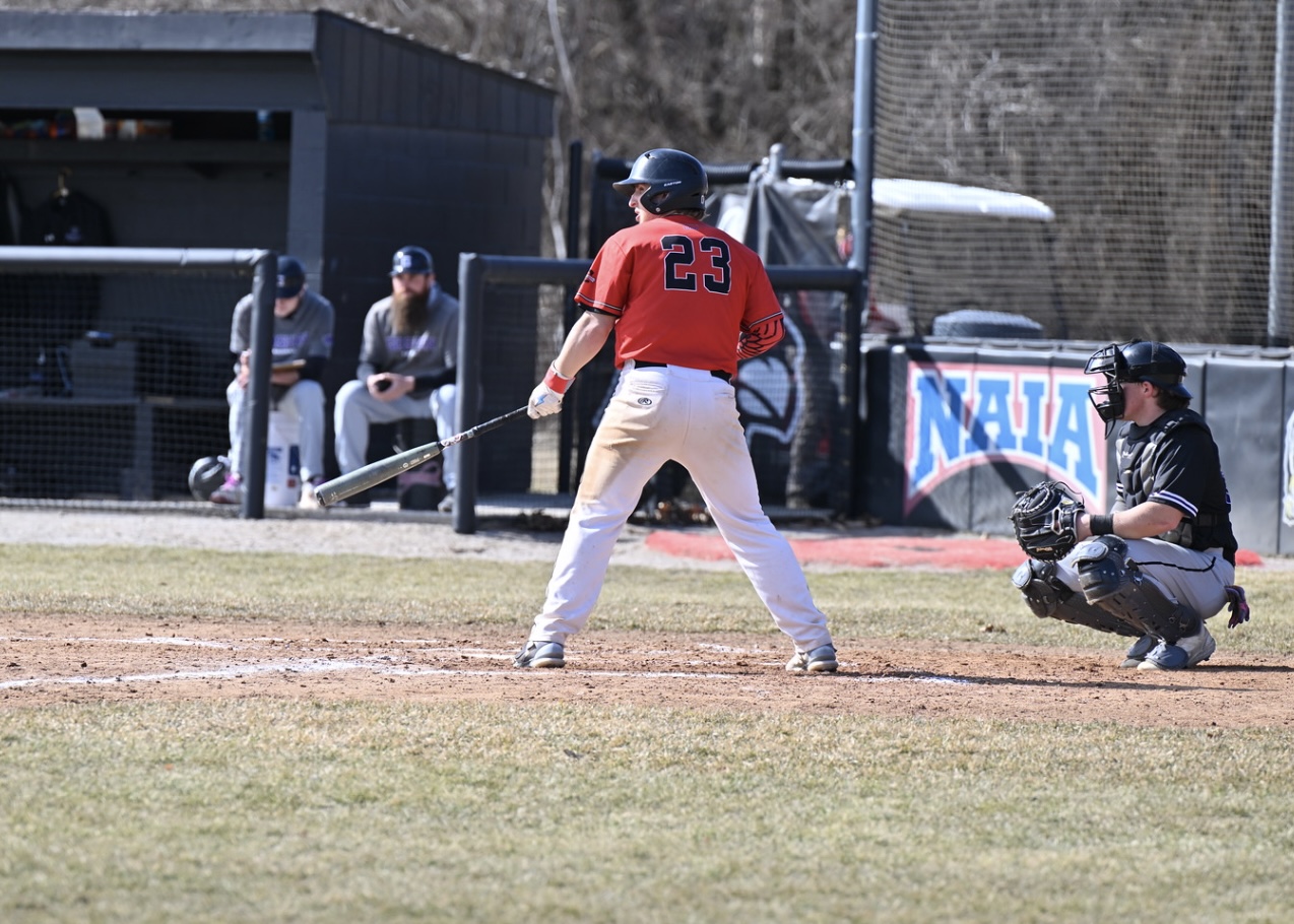 Baseball falls twice in conference opener