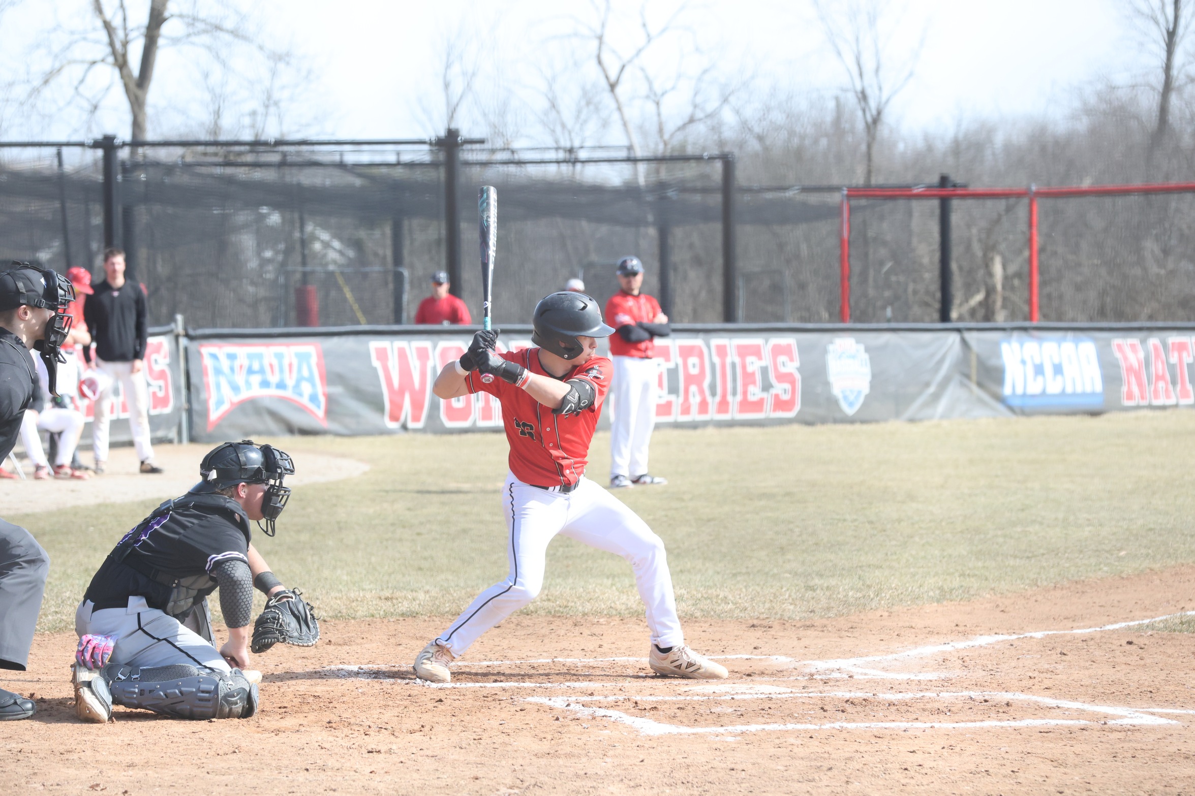 Baseball Picks Up Two Conference Wins Against Lourdes
