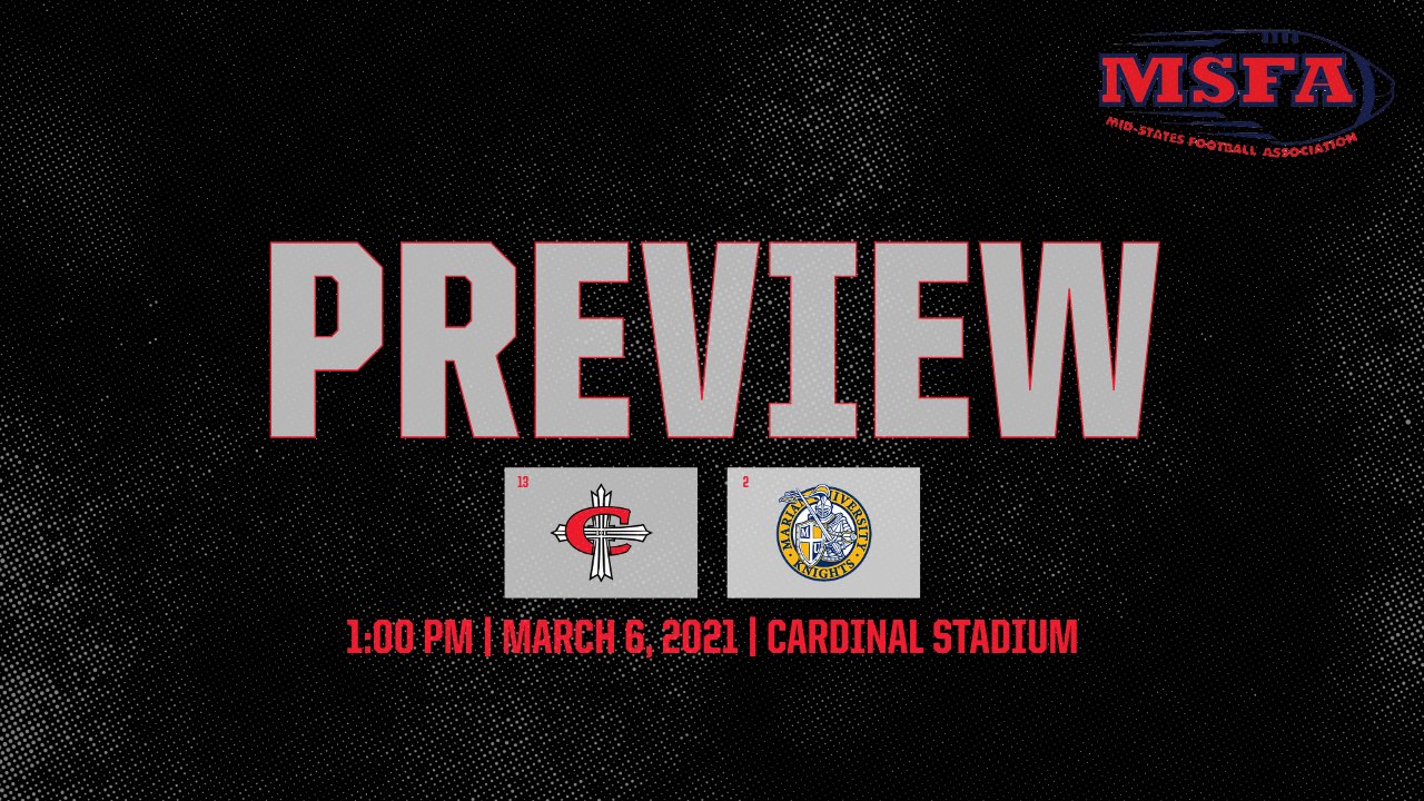 Week 2 Game Notes: Football hosts #2 Marian in home opener