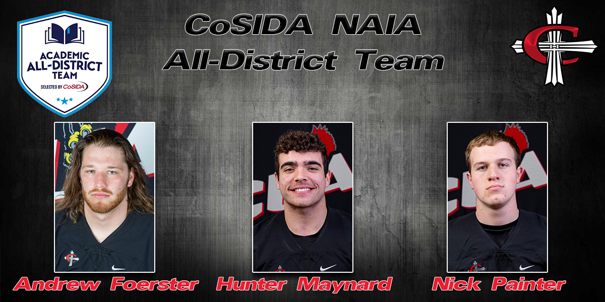 Foerster, Maynard, and Painter named to CoSIDA Academic All-District team