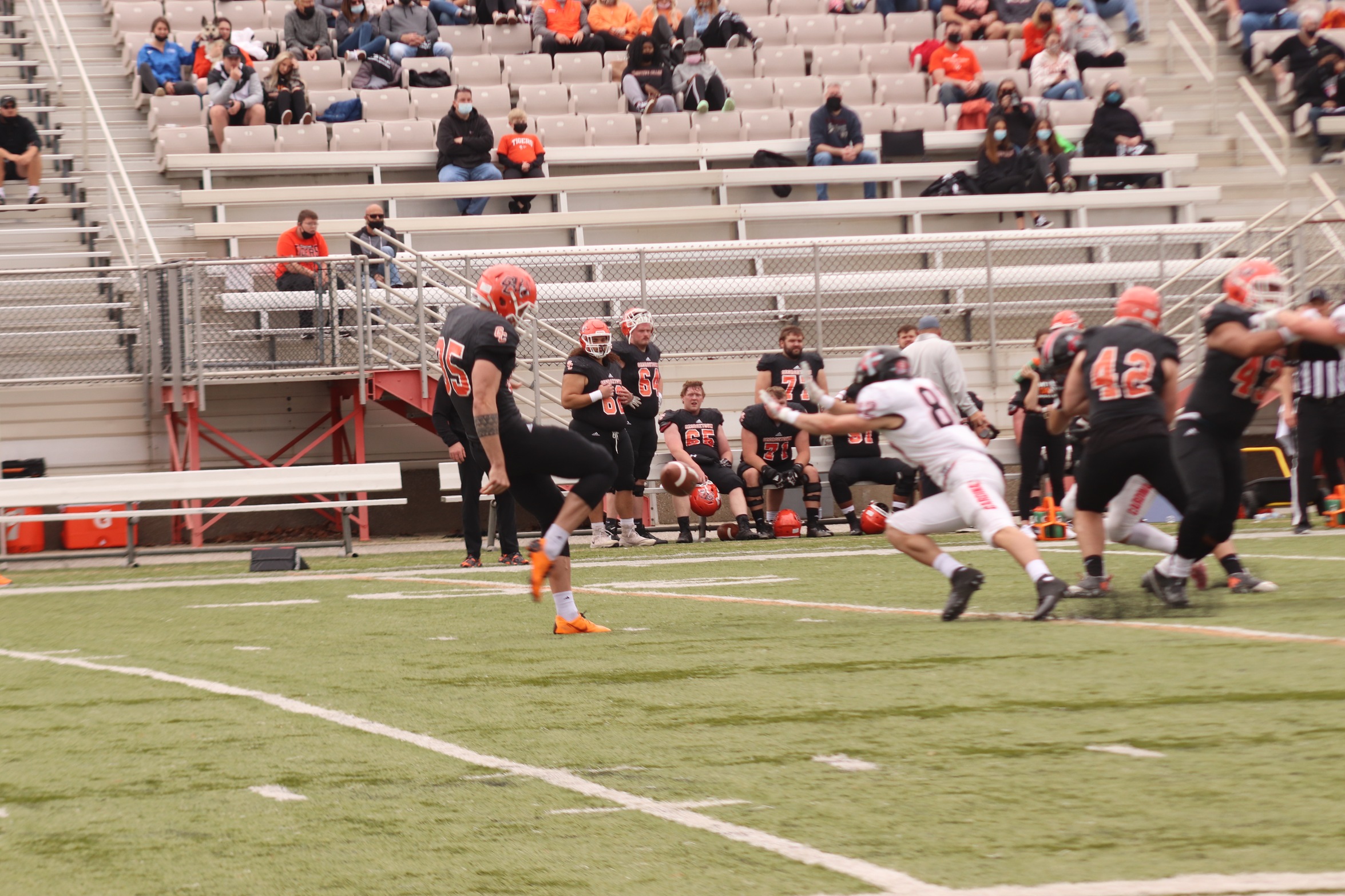 Concordia stifles #12 Georgetown with 21-7 victory; advances to NAIA Championship Series second round