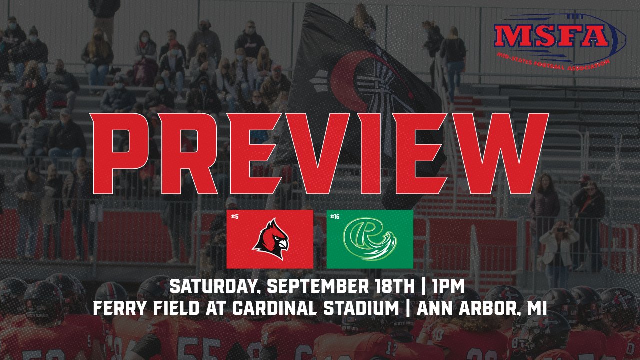 Week 2 Game Notes: Football hosts #16 Roosevelt for home opener