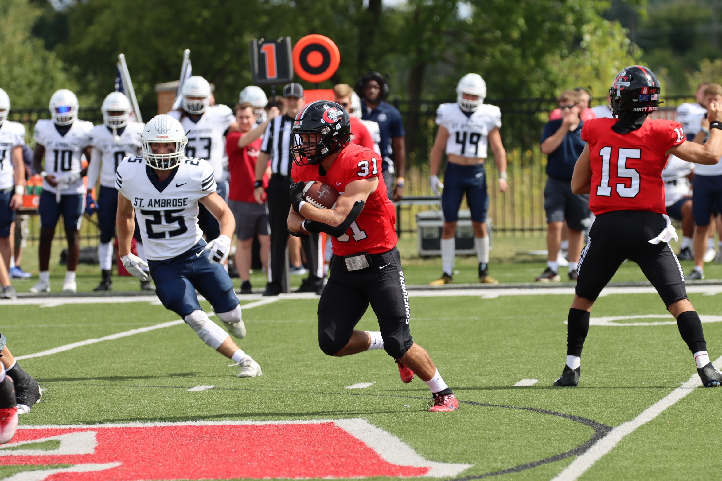 Football upset at (RV) Roosevelt, 28-20