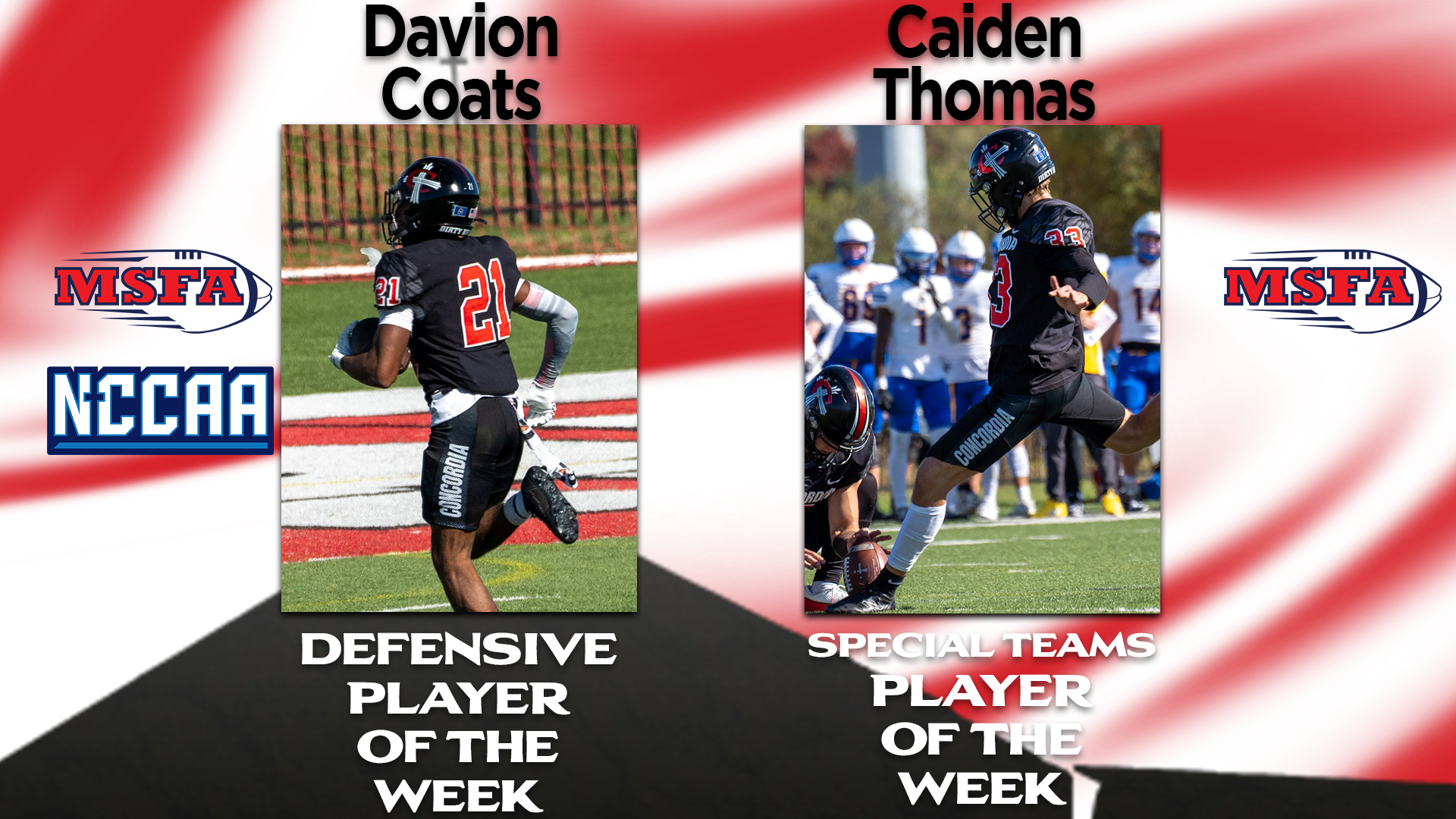 PLAYERS OF THE WEEK: Coats and Thomas earn Player of the Week honors