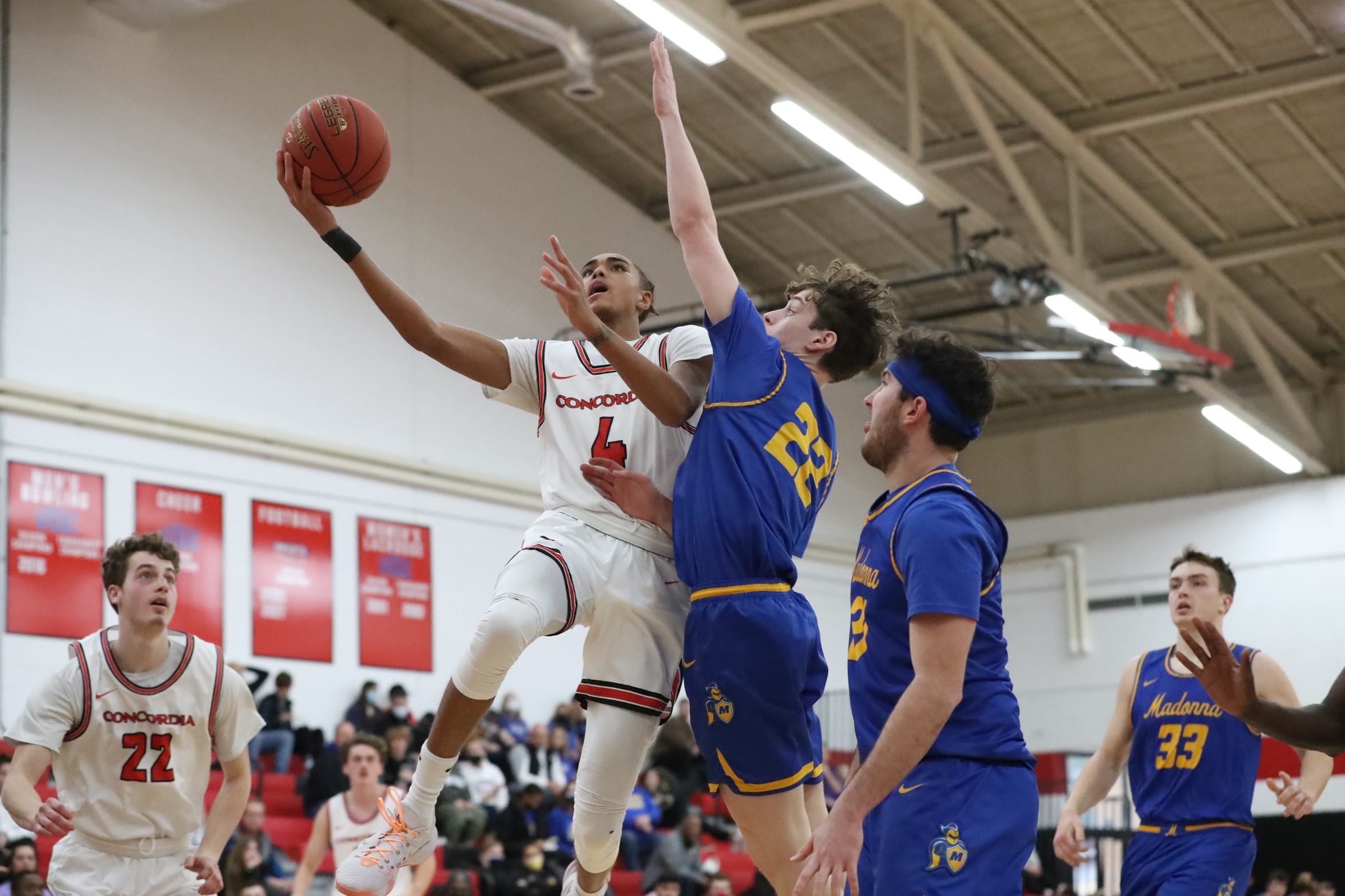 Late rally falls short for Men's Basketball against Cornerstone