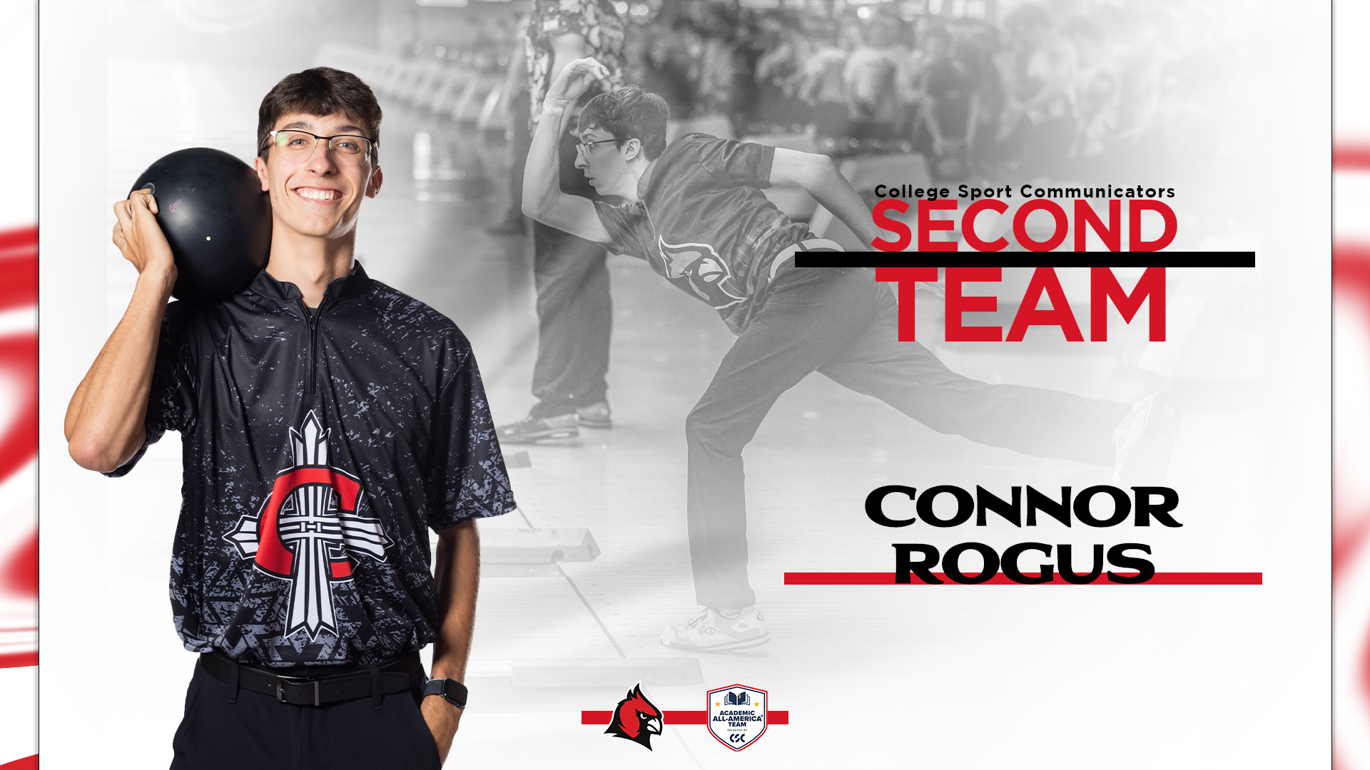 Connor Rogus named to CSC Academic All-America Team
