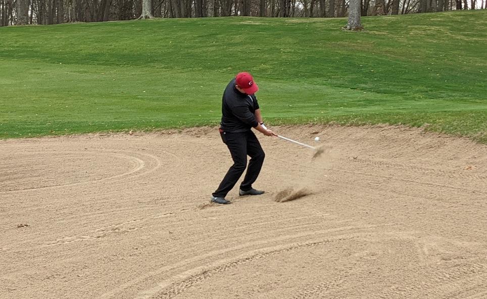 Nick Althouse posted a team low 77 in the second round
