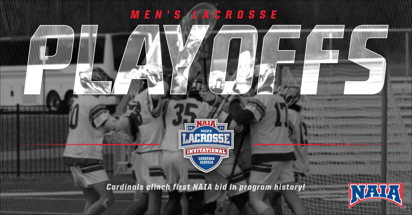 Cardinals earn at-large bid to NAIA Men's Lacrosse National Invitational