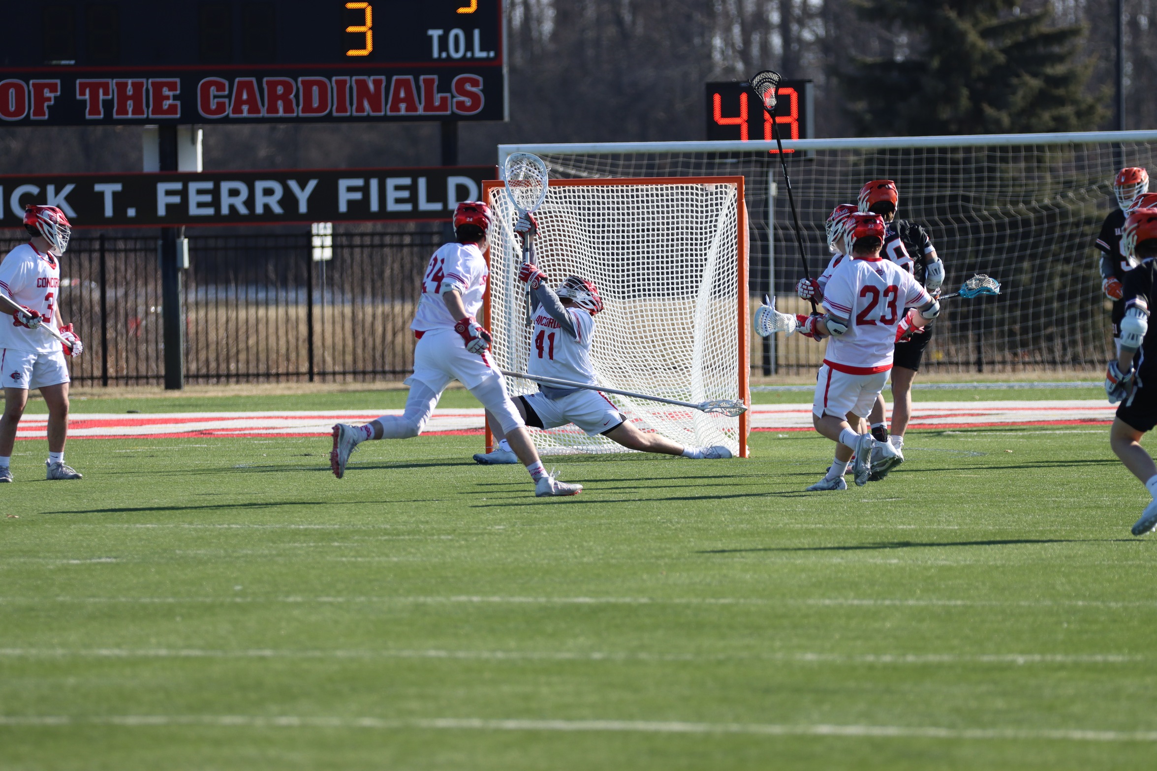 Men's Lacrosse comes up short in overtime against #3 Cumberlands
