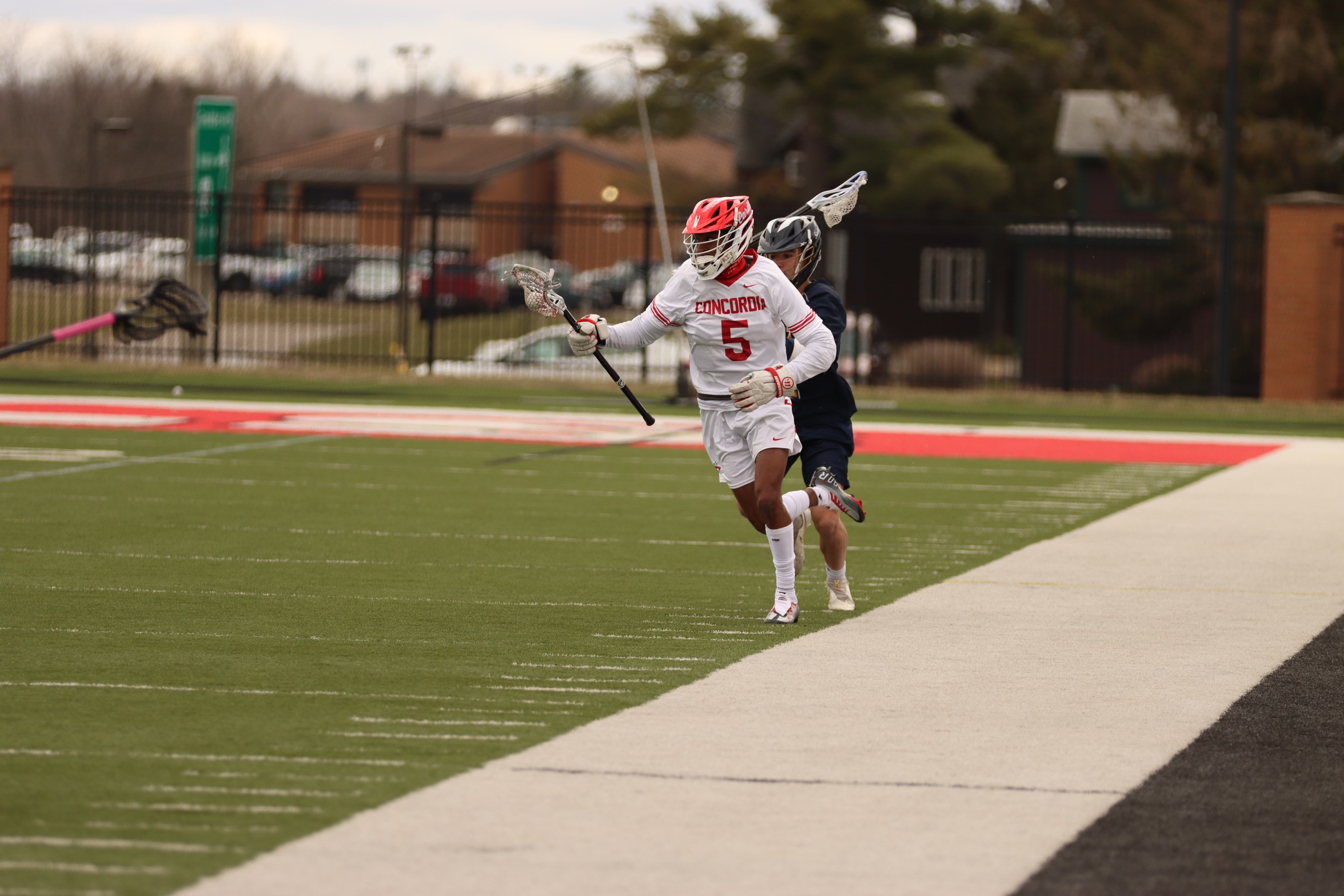 Men's Lacrosse downs #8 Aquinas 11-7
