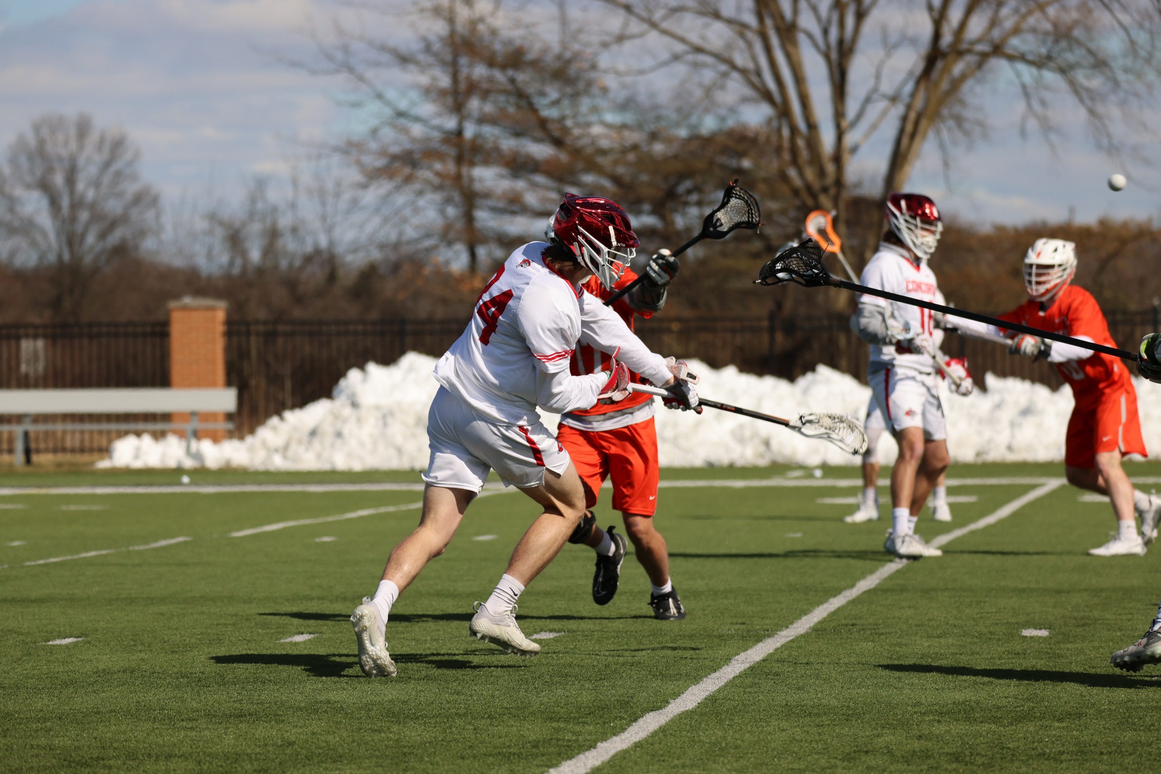 Men's Lacrosse overpowers #RV Madonna 16-7