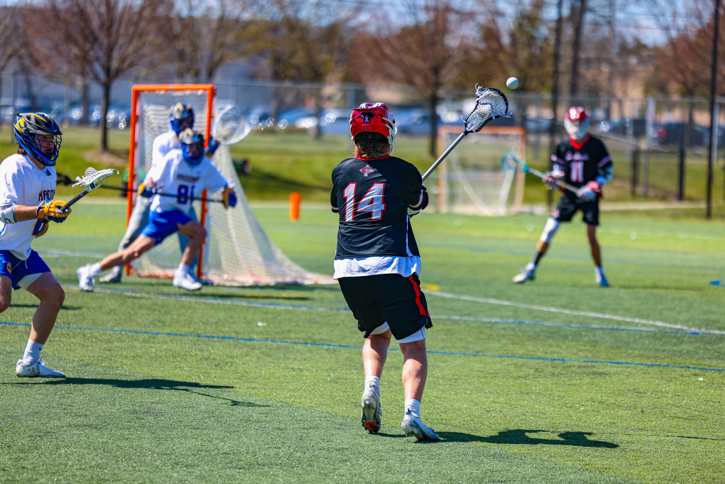 Men's Lacrosse downs Taylor, 15-9, in First Round of WHAC Tournament