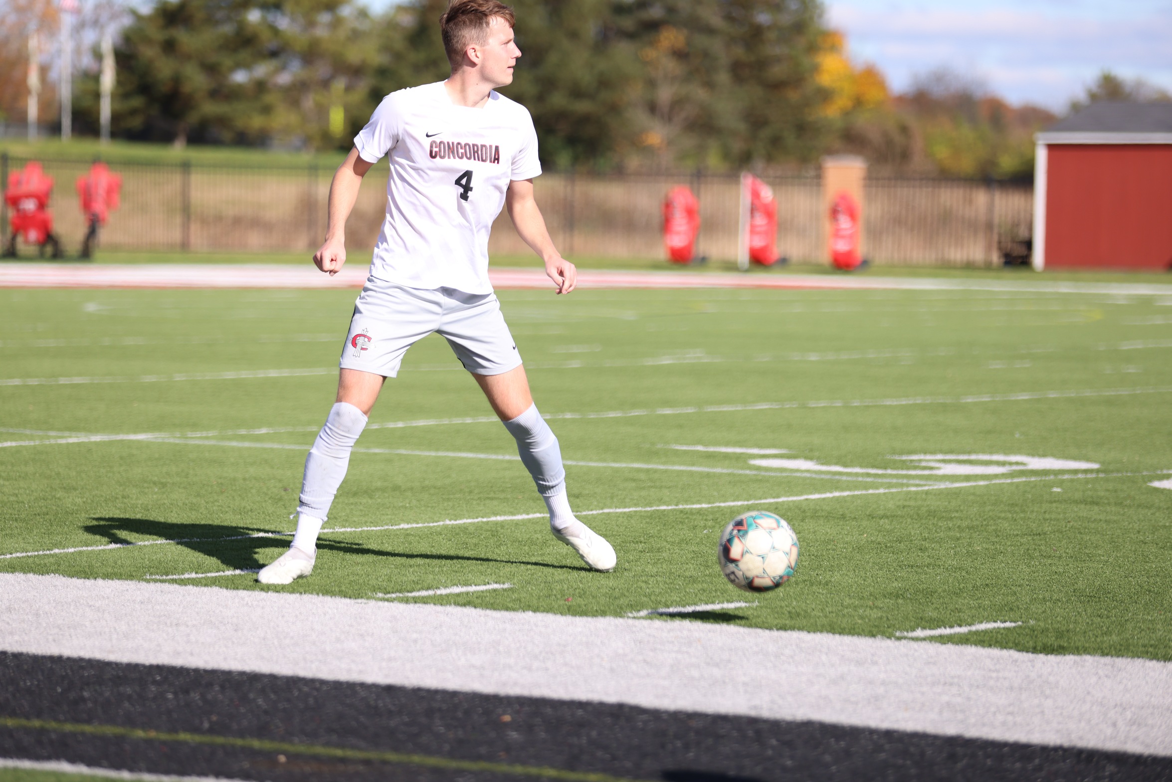 Men's soccer comes up short in season finale against Cornerstone