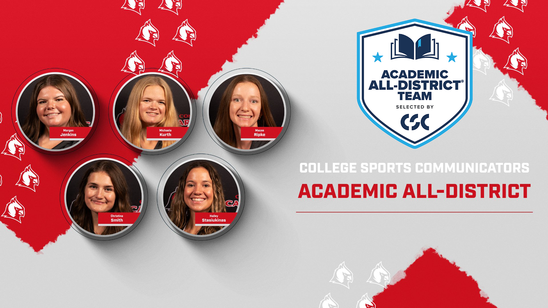 Five named to CSC Track &amp; Field/Cross Country Academic All-District Team