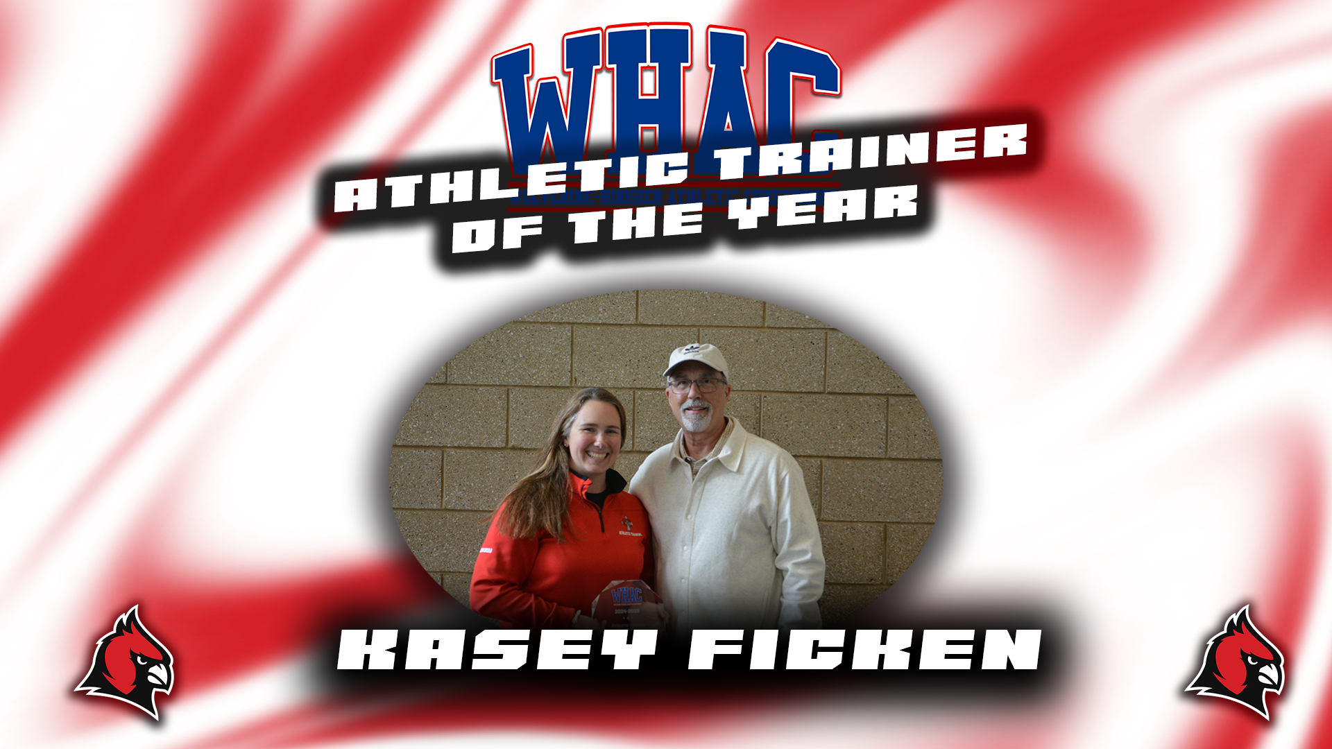 Concordia's Kasey Ficken wins WHAC Athletic Trainer of the Year award