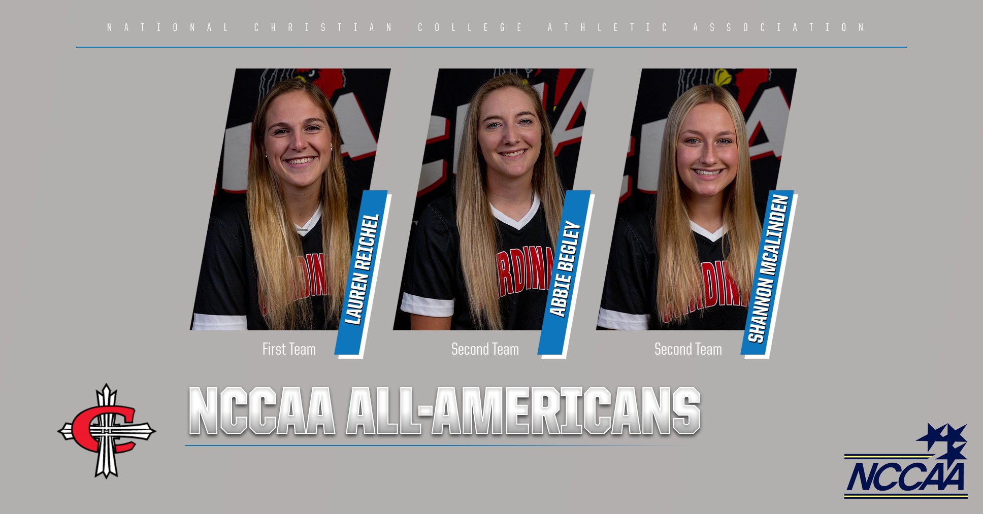 Three Cardinals named NCCAA All-Americans