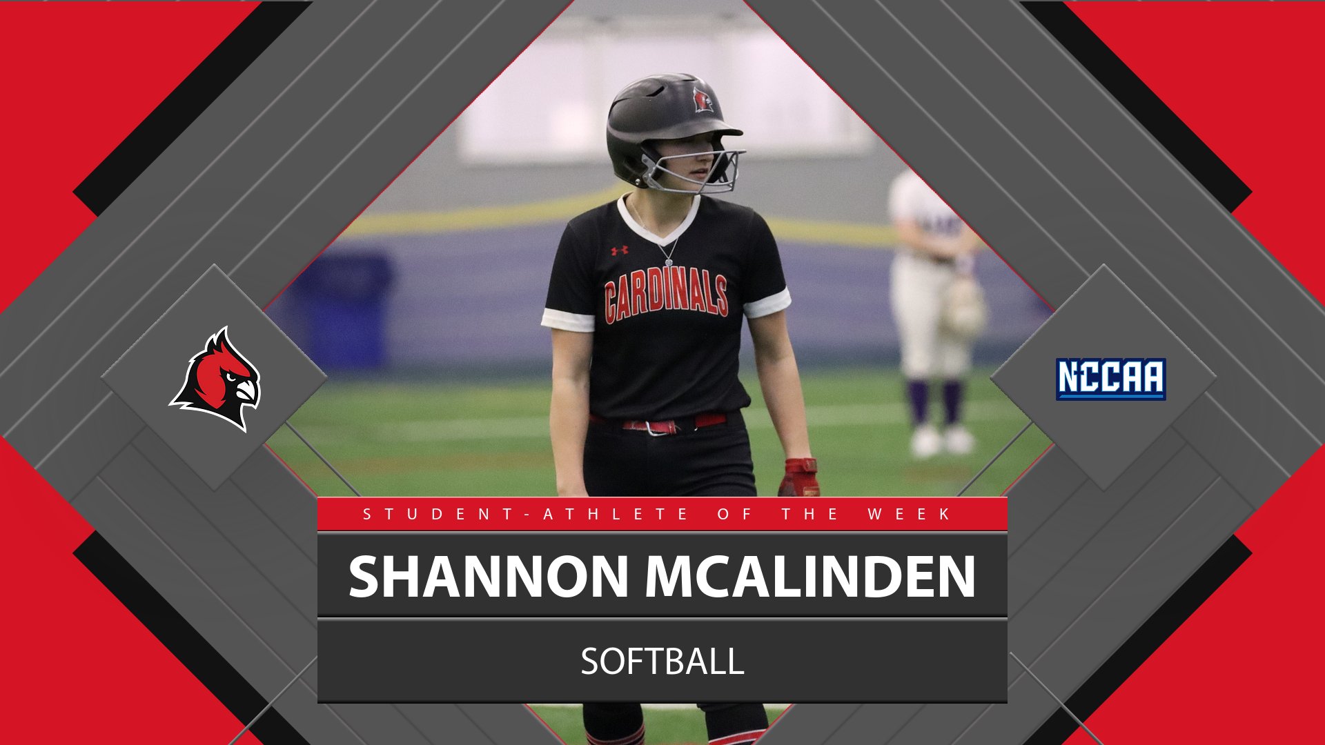 McAlinden takes home NCCAA Offensive Player of the Week honors