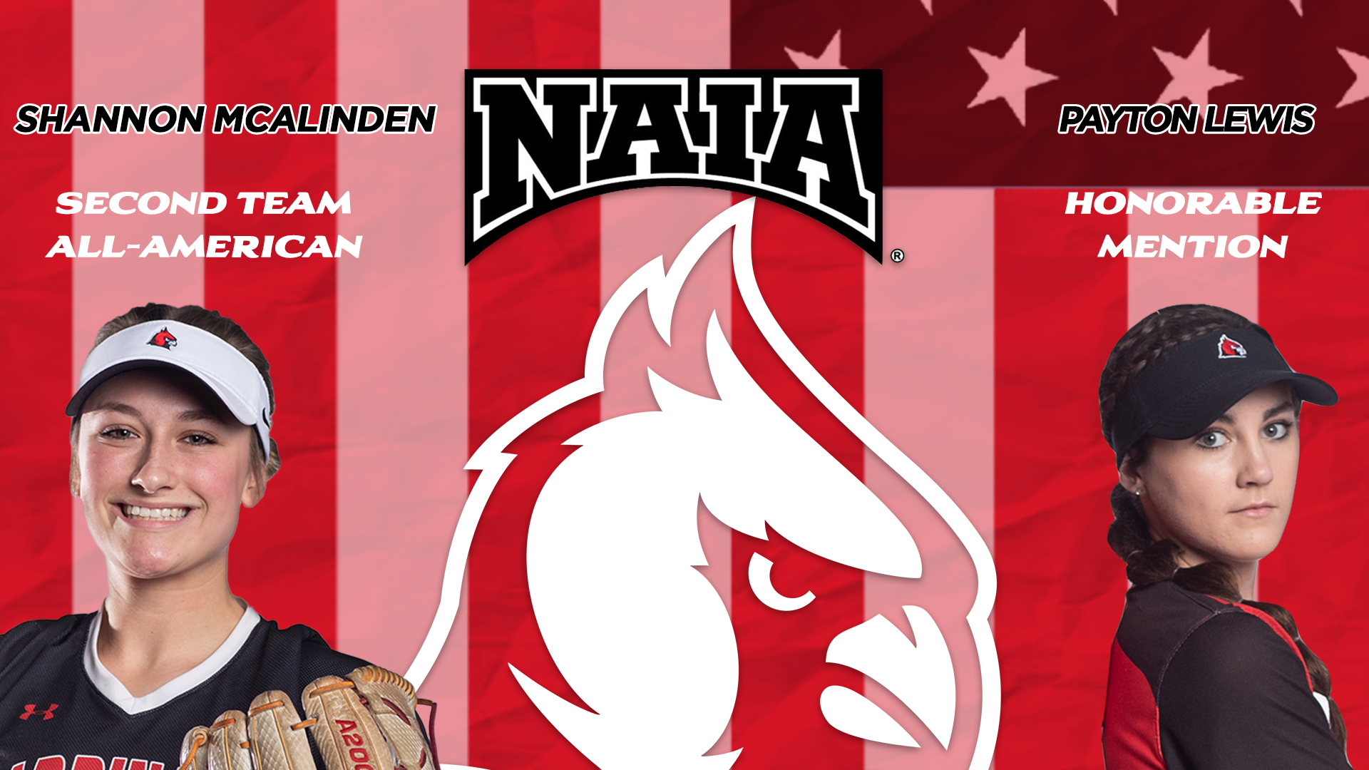 Lewis and McAlinden to NAIA All-American teams