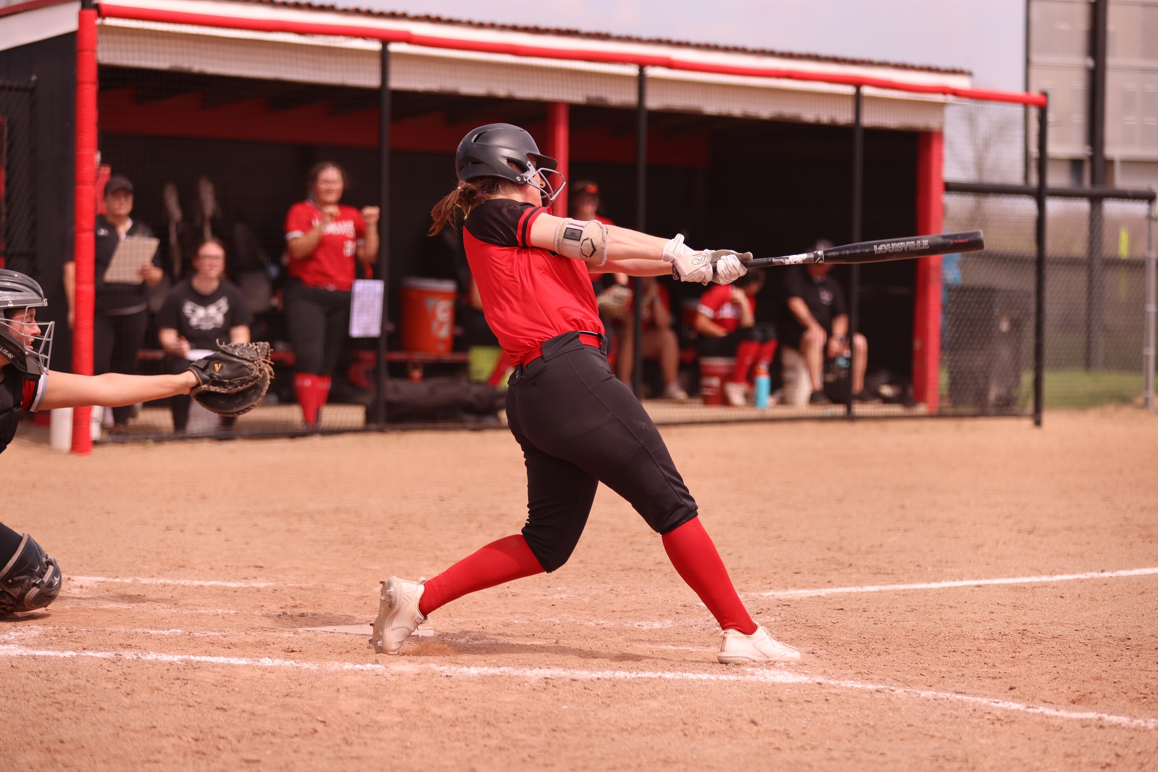 Softball sweeps Rochester Christian