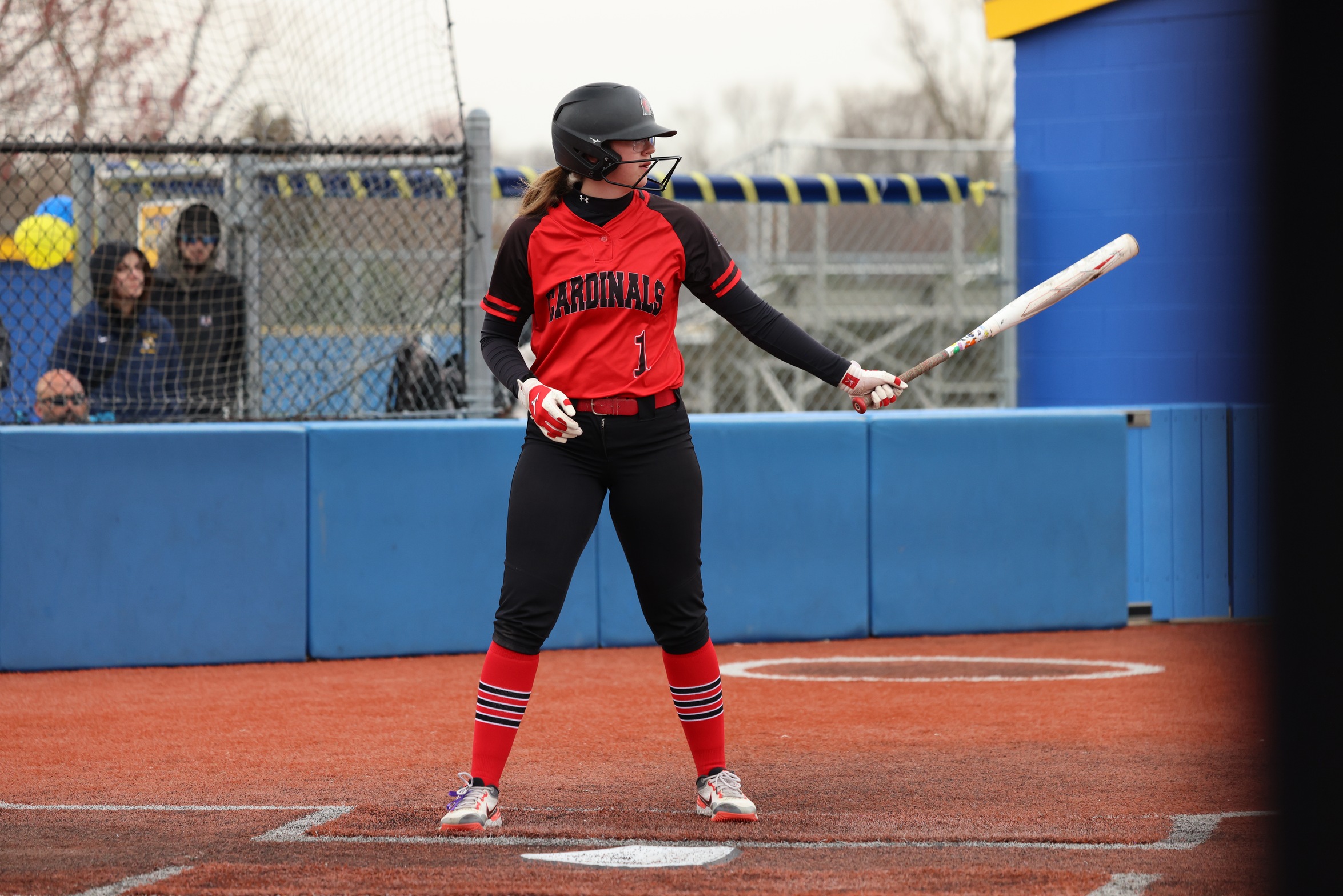 Softball closes out regular season with sweep at Aquinas