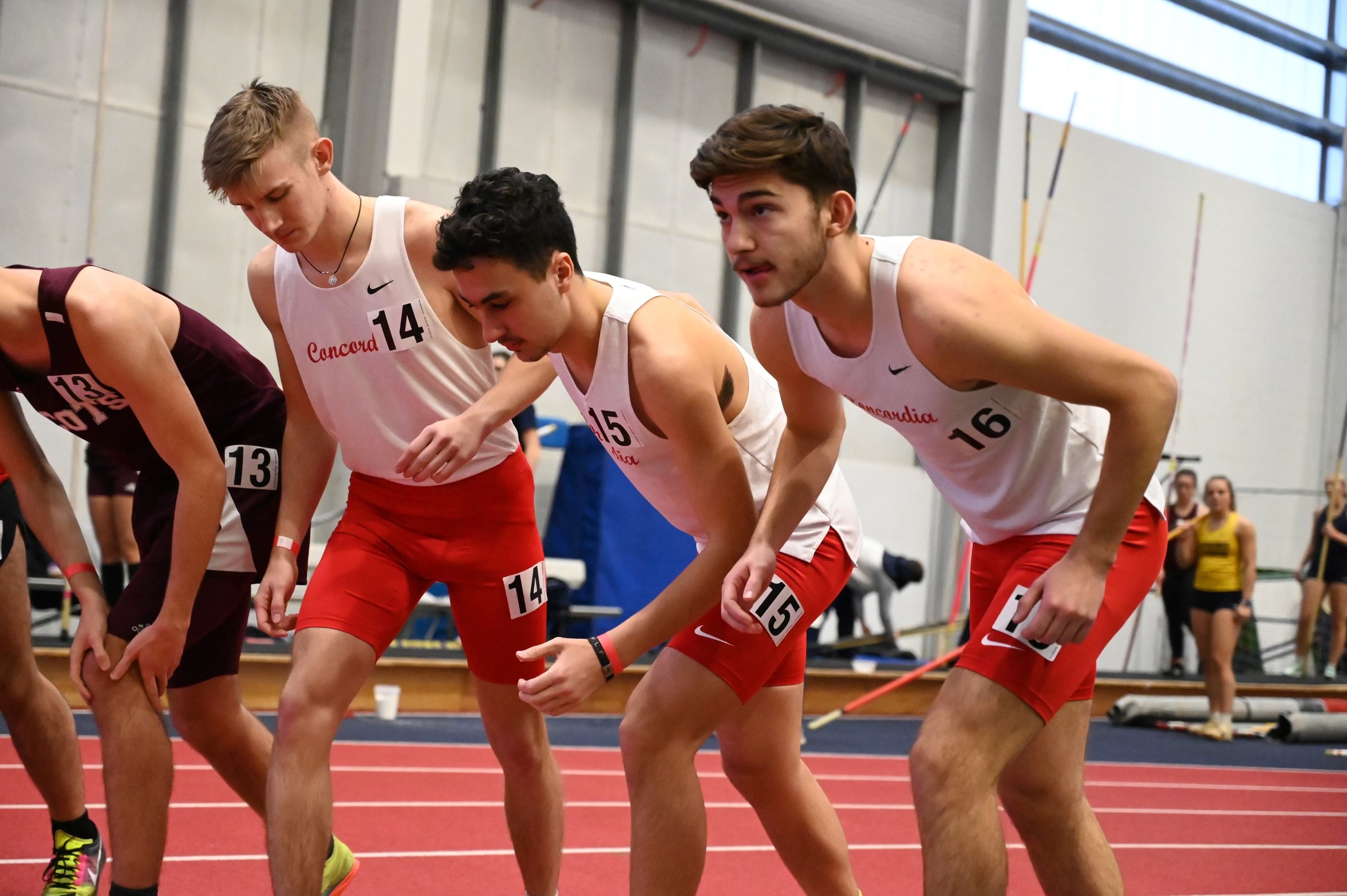 Men's Indoor Track and Field season resumed at SVSU Classic on Friday