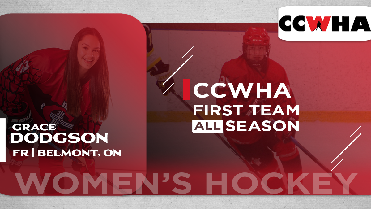 Dodgson honored by CCWHA on Yearly Awards list
