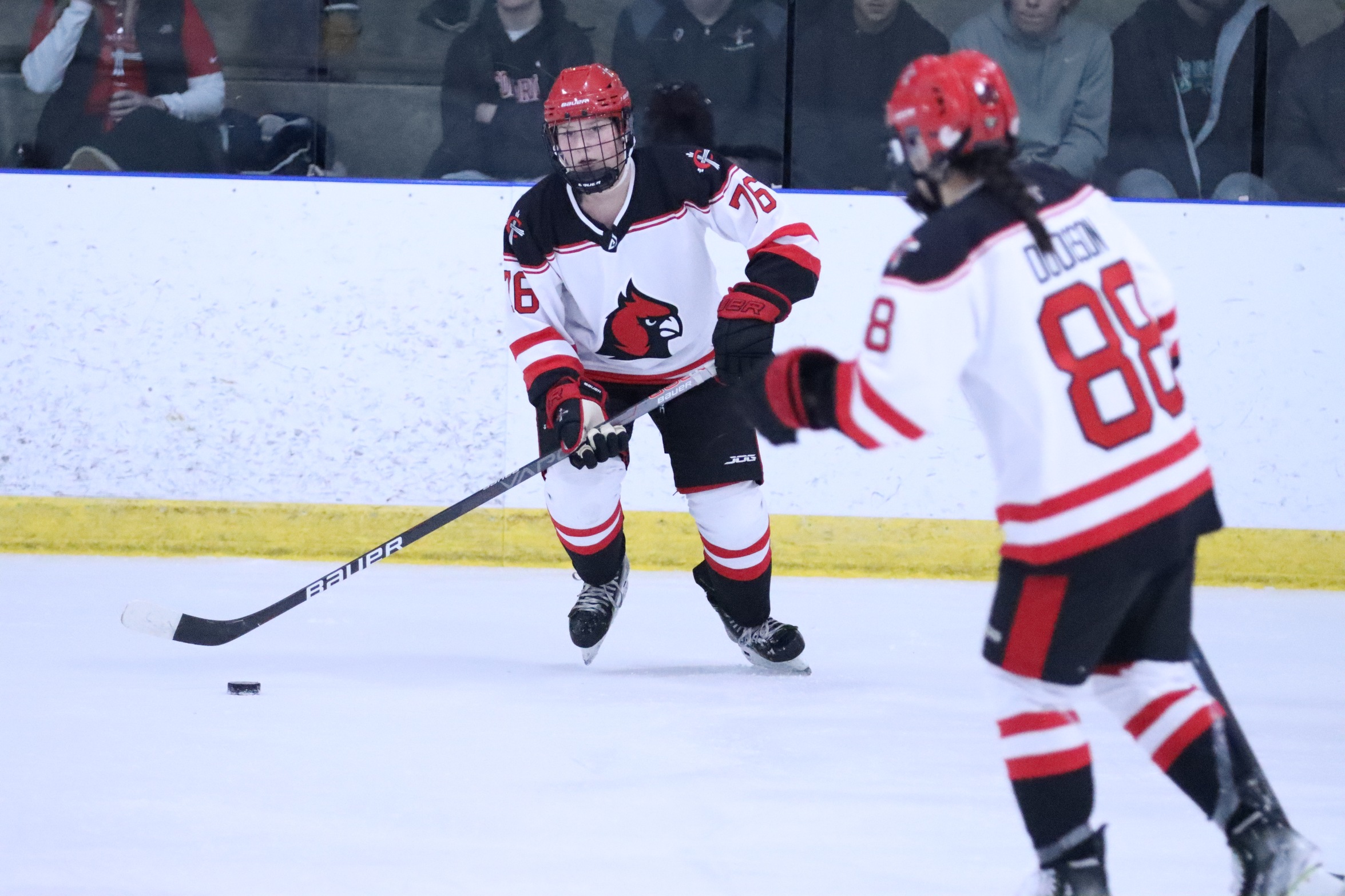 Women's Hockey falls in high-scoring contest against Michigan State