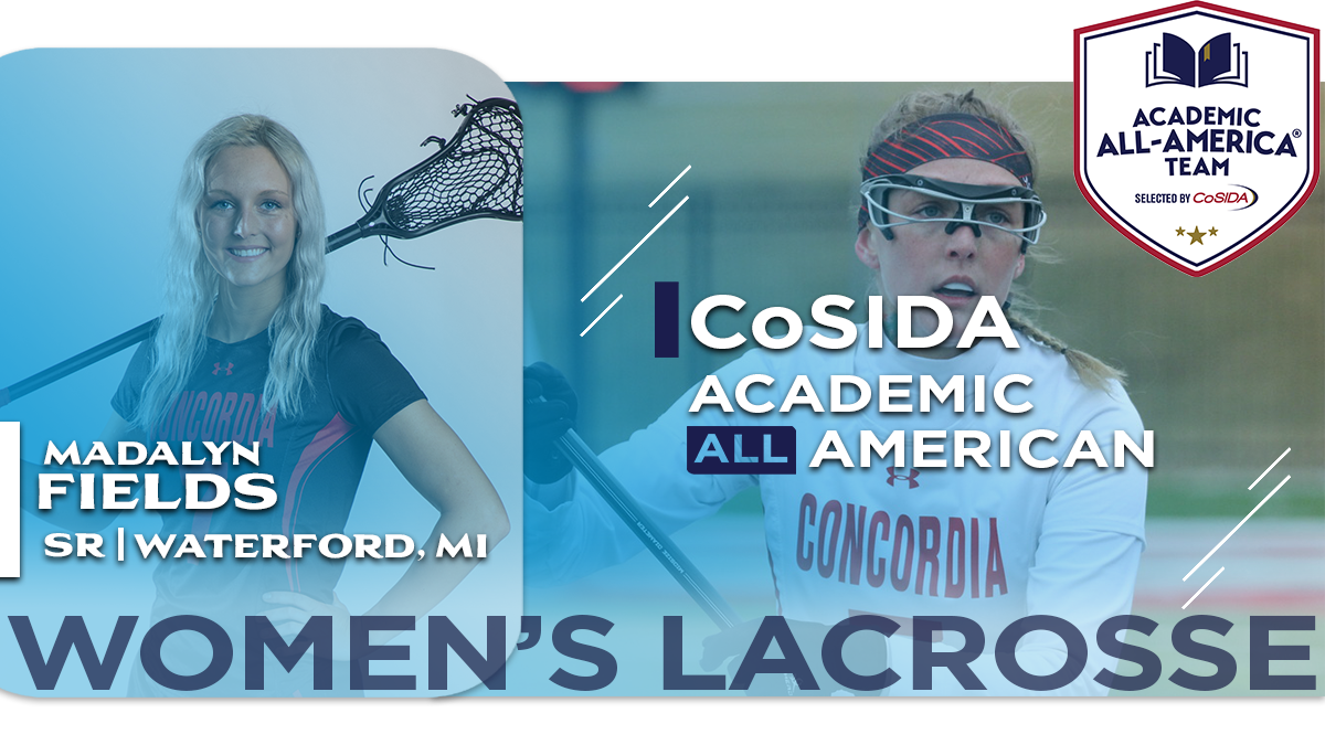 Fields honored as CoSIDA Academic All-American