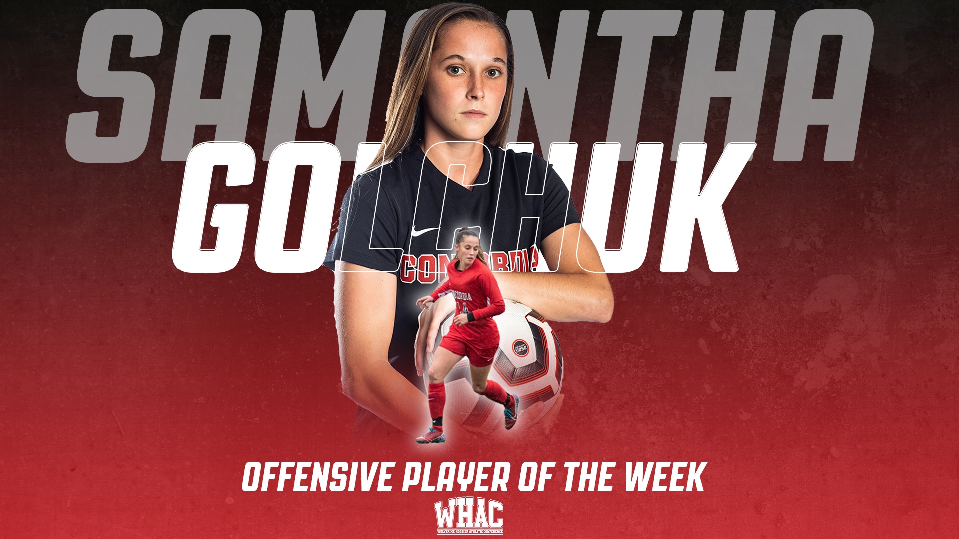 Golchuk named WHAC Offensive Player of the Week