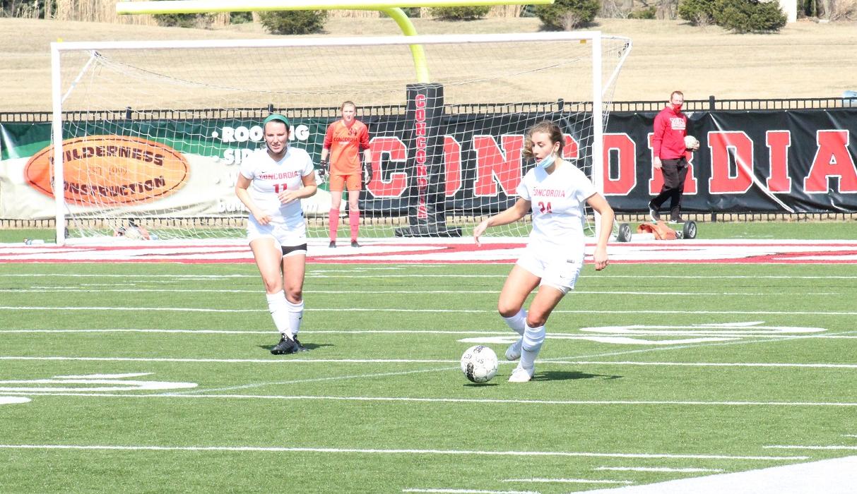Danielle Bracken scored the Cardinals lone goal in the 87th minute