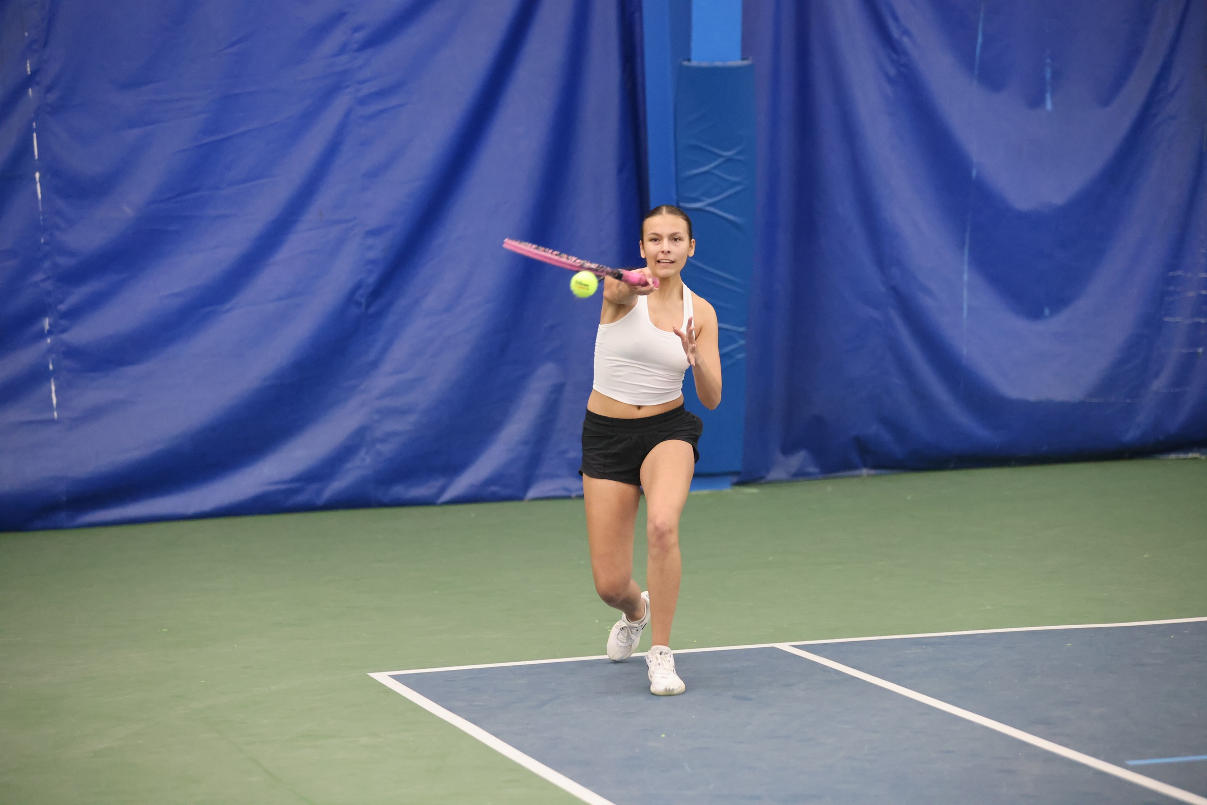 Women's Tennis bows out of WHAC Tournament against LTU