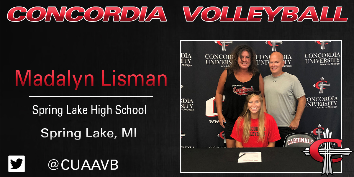 Madalyn Lisman signs with Concordia