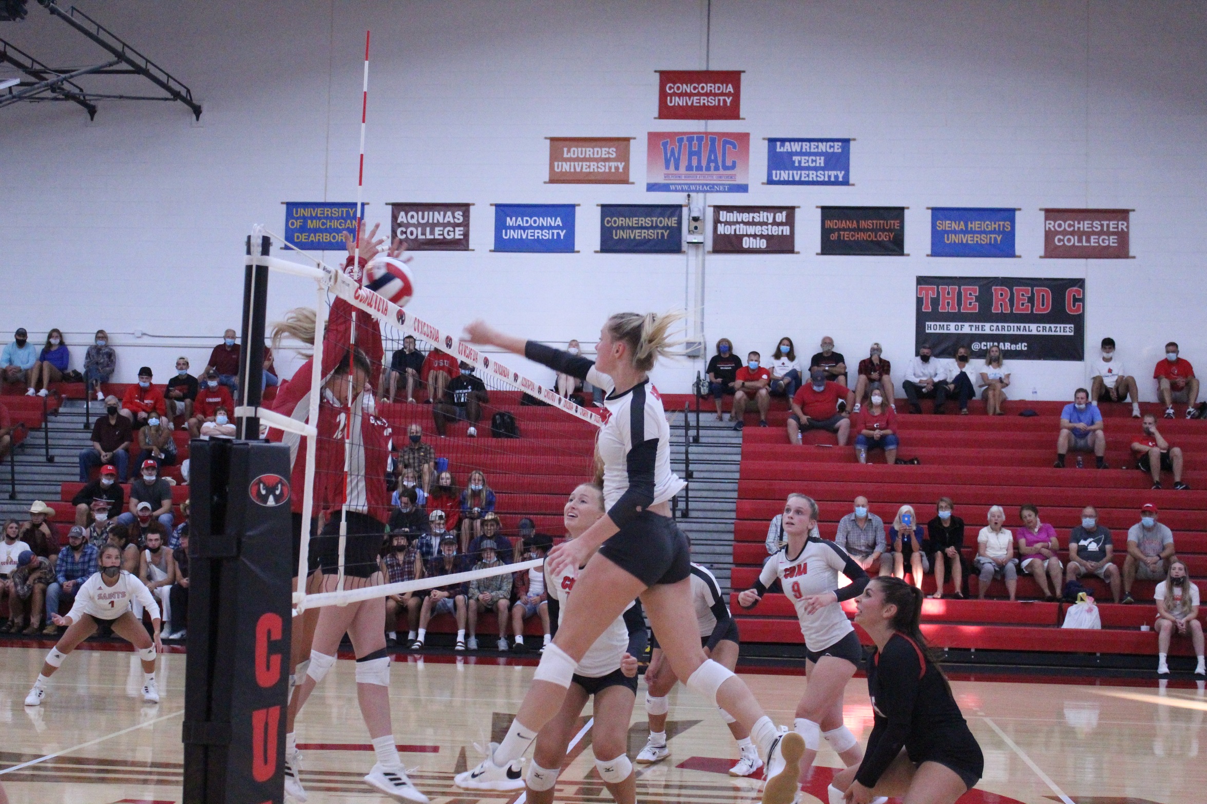 Volleyball battles hard against Warriors, drops match 3-1