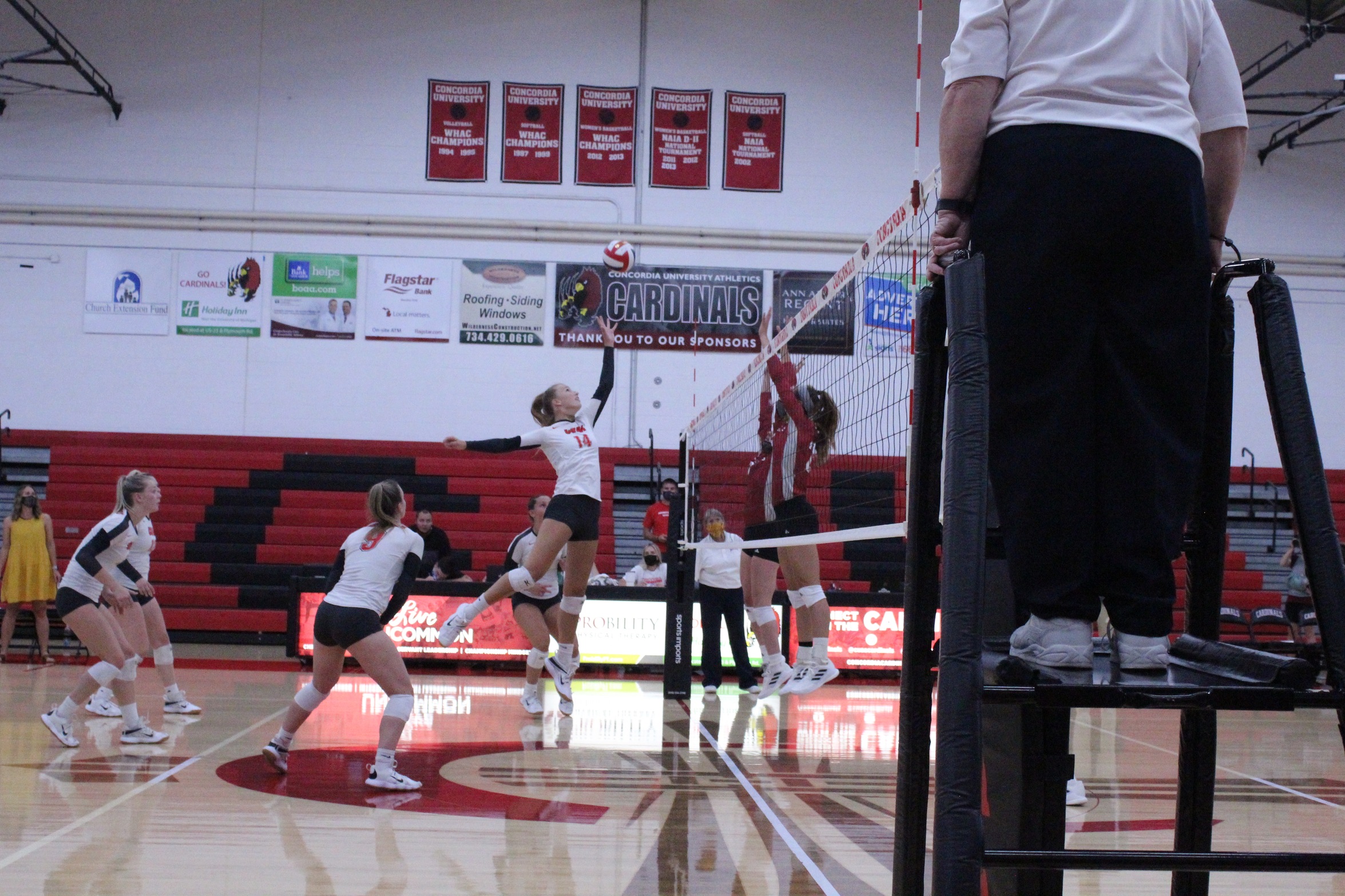 Volleyball falls at Indiana Tech