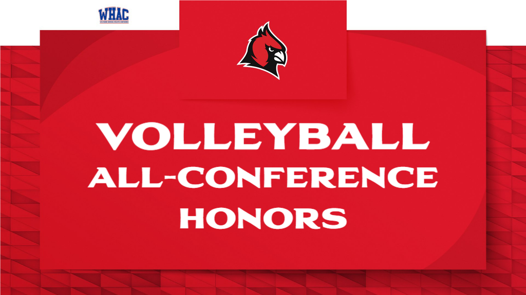 WHAC HONORS: Three Cardinals earn WHAC Postseason Honors